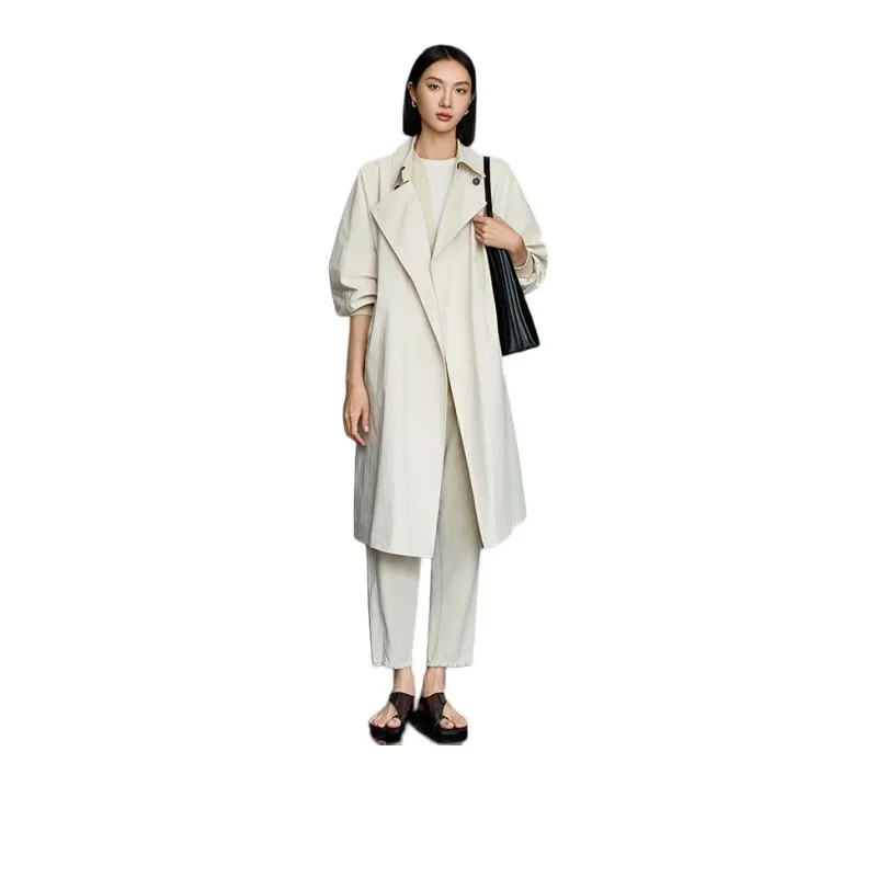 Yi Mengyuan Trench Coat Women's-6