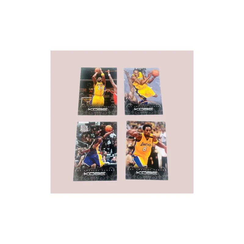 PANINI 2012 Lakers Kobe Bryant 4 Piece Combination Player Card Product Access Sports Cards 4 Pcs-2