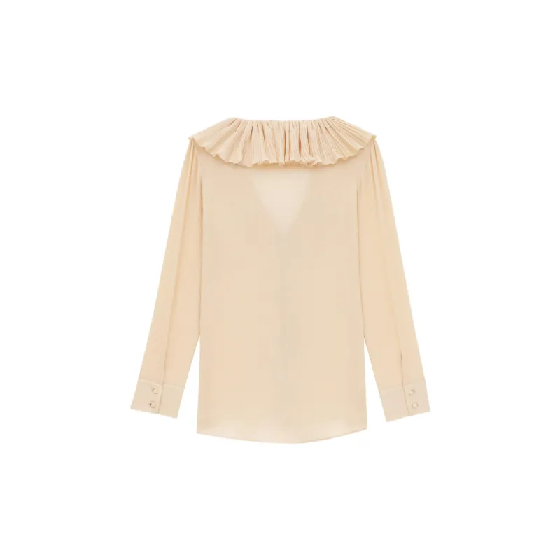 SAINT LAURENT Ruffled Blouse-1