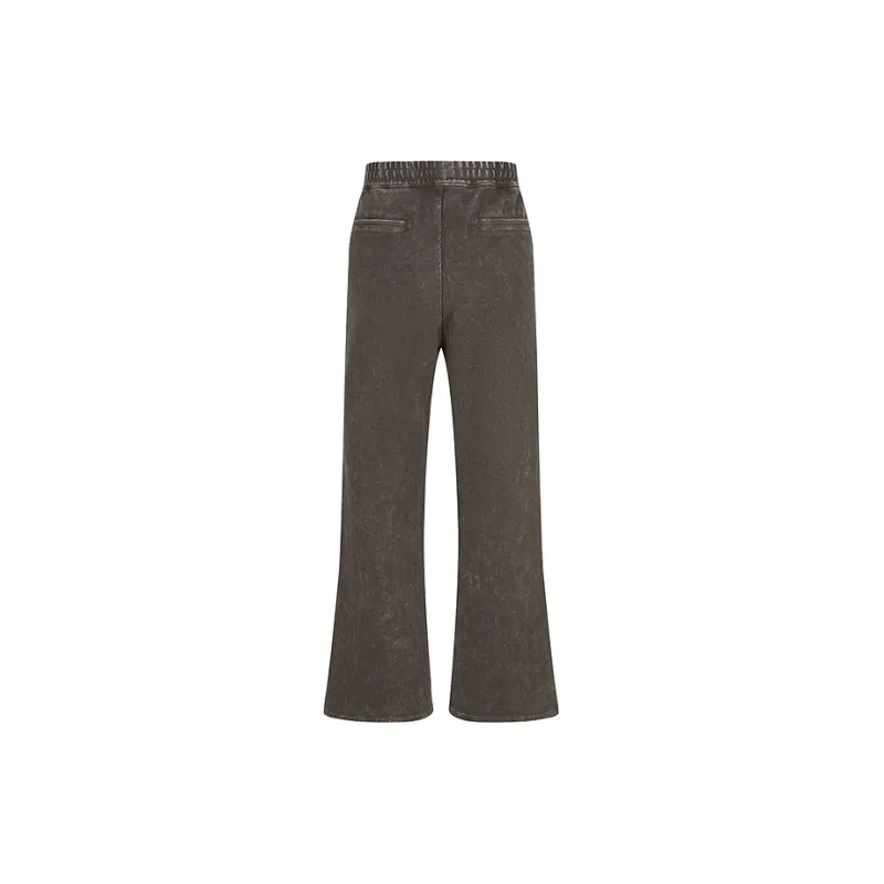 CROQUIS Knitted Sweatpants Men's Dark Coffee-1