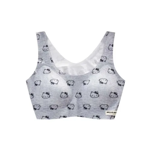 GUKOO x Hello Kitty Bra Women's Heather Gray