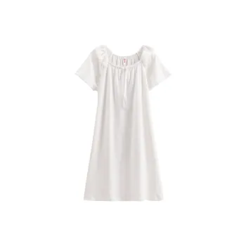 FENTENG Nightgown Women's White
