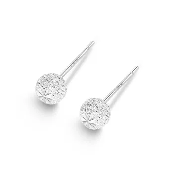 ETAHLOVE Sterling Silver Stud Earrings Unisex Birthday Surprise Anniversary Commemoration