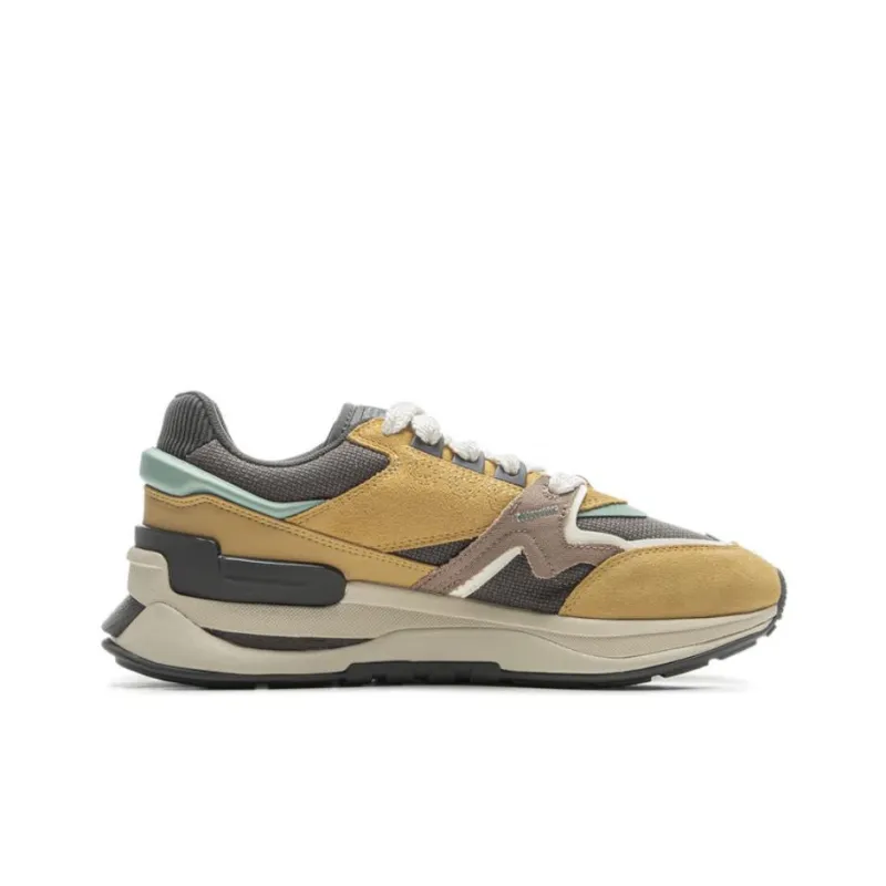LiNing 001 Innocence V2 Slip Resistant, Abrasion Resistant, Rebound Resistant Low Top Casual Shoes Men's Yellow Gray-1
