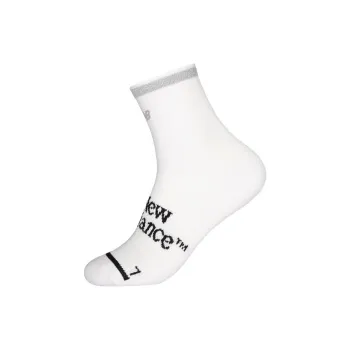 New Balance Ankle Socks Unisex 1 Pack White