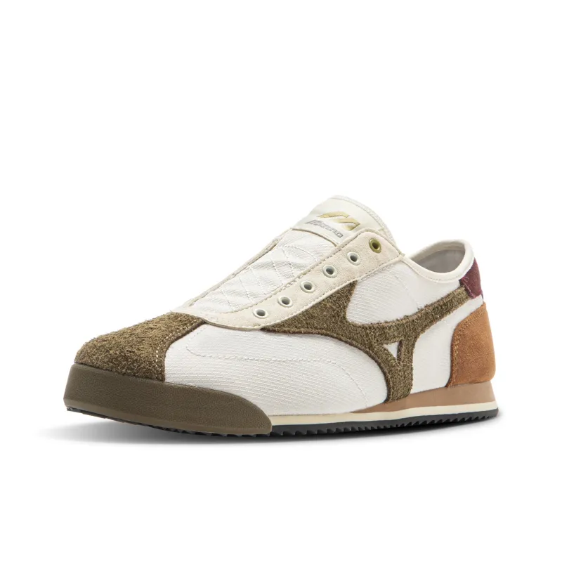 Mizuno LG 60S Abrasion Resistant Low Top Casual Shoes Women's Ecru-1