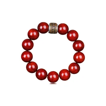 Yeon yun Jewelry Venus Small leaved Red Sandalwood Bracelets Unisex