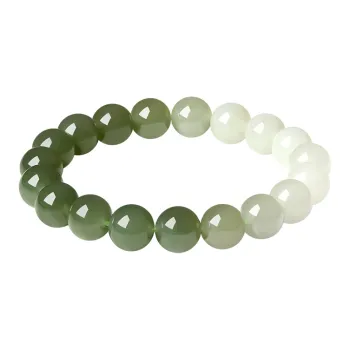CHOW TAI SENG Hetian Jade Bracelets Green Jade Women's