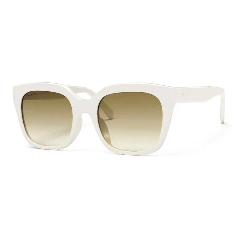 PARZIN EMS Square Sunglasses Women's Pink-3