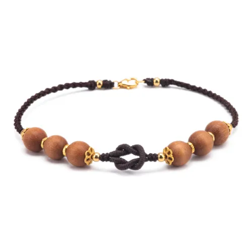 Listen To The Flowers Bloom Barbie Sandalwood Bracelets Women's