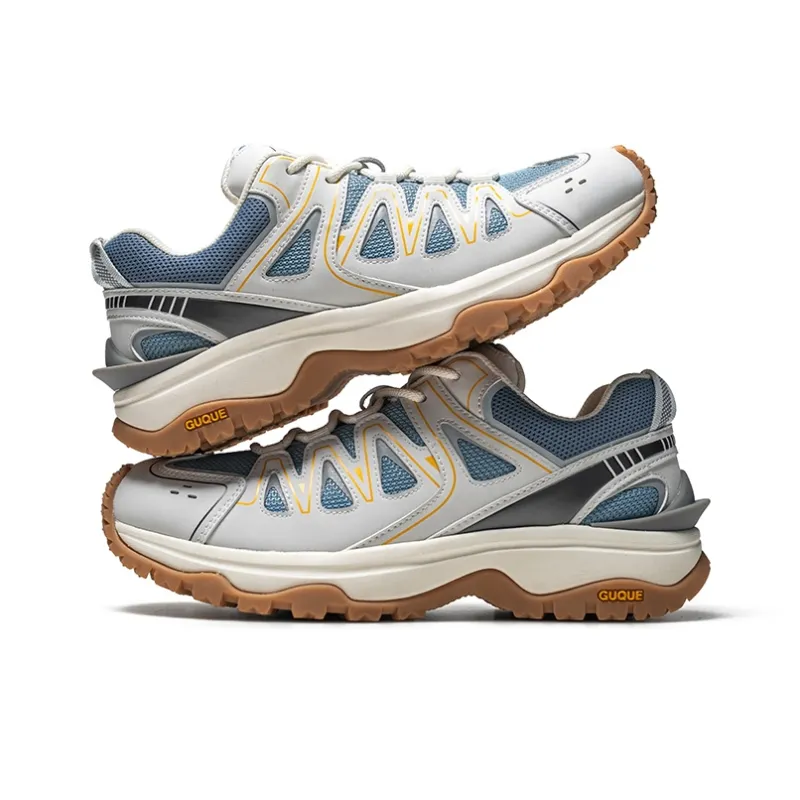 Ancient Finches Low-Top Trekking Shoes Unisex Gray-22