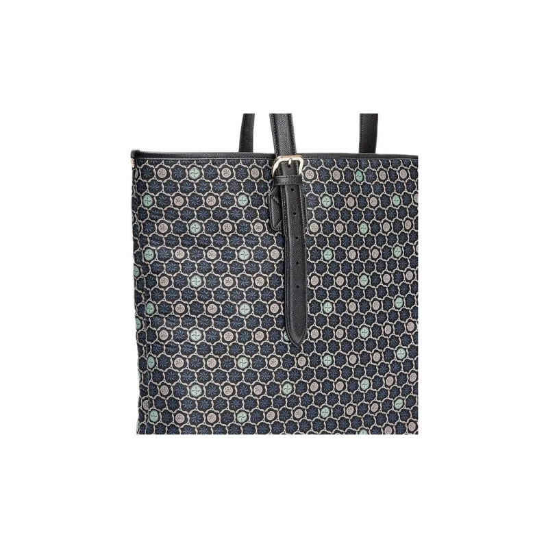 LI NING 1990 Fabric Tote Bag Shopping Bag Shoulder Bag Handbag Regular Unisex Black-3