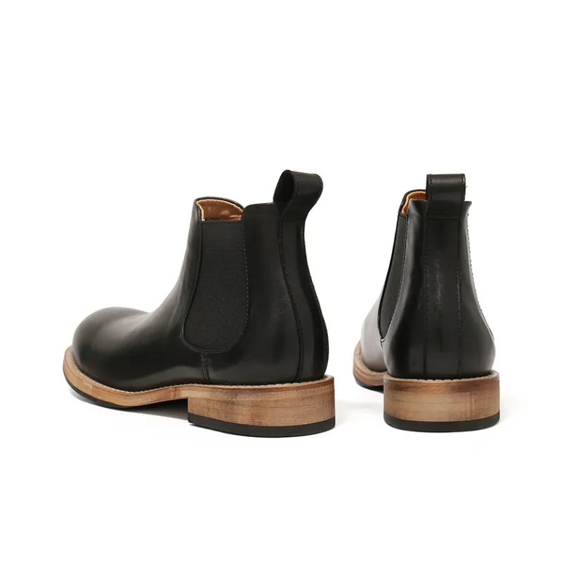 Turns By Turns Short Chelsea Boots Men's-3
