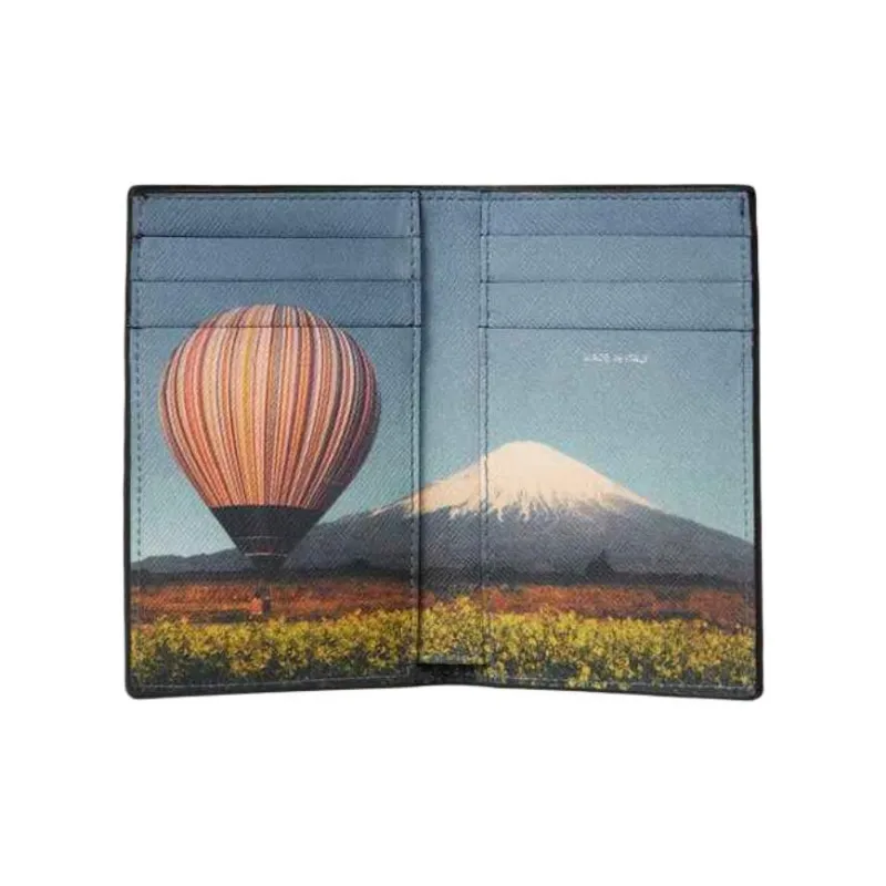 PS By Paul Smith Signature Stripe Balloon Mount Fuji Wallet-1