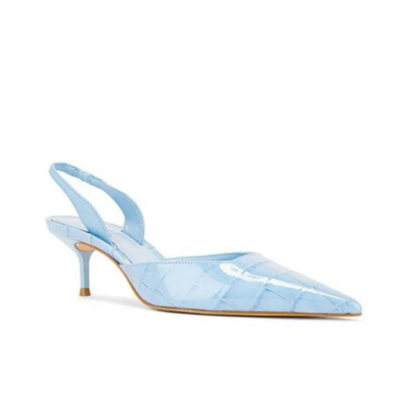 Schutz Paola High Heels 6.3cm Women's Blue-2