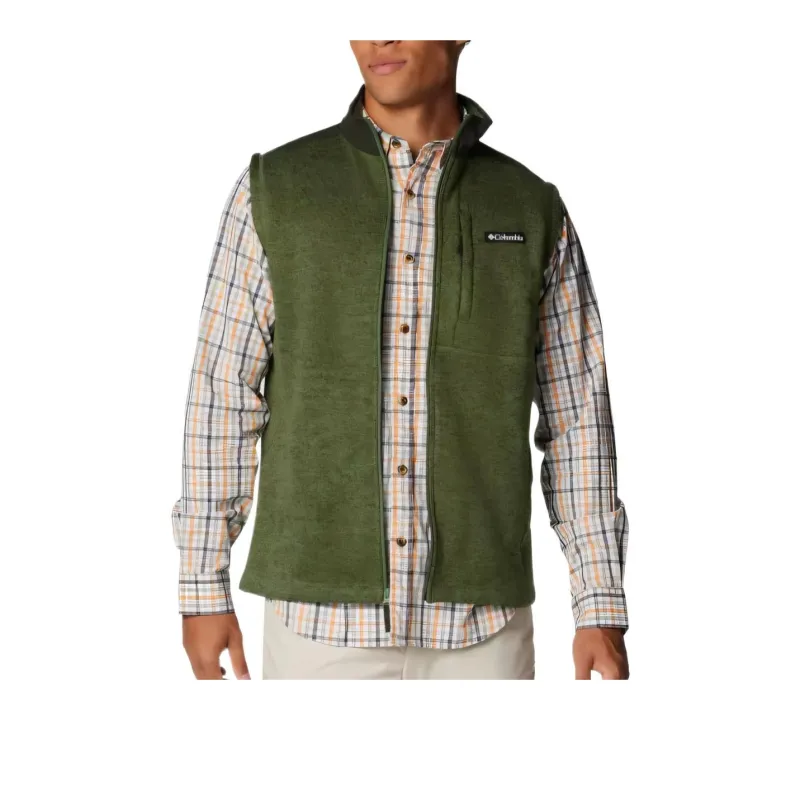 Columbia Sweater Weather 2 Vest Men's Grimm Green-0