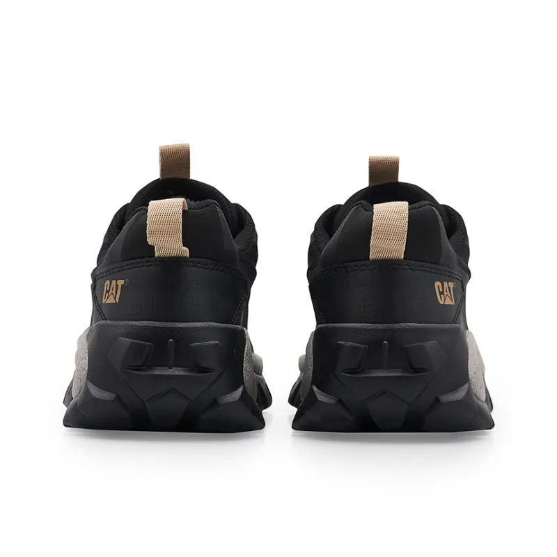 CAT Abrasion Resistant Low Top Outdoor Shoes Unisex Black-3
