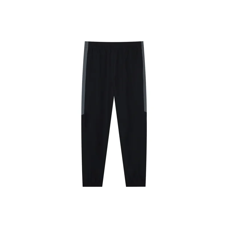 361° Basketball Collection Knitted Sports Pants Men's Super Black/Gravel Gray-1