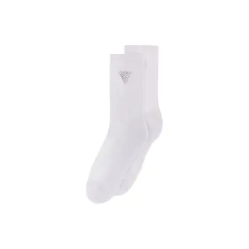 GUESS Mid-Calf Socks Women's 1 Pack White