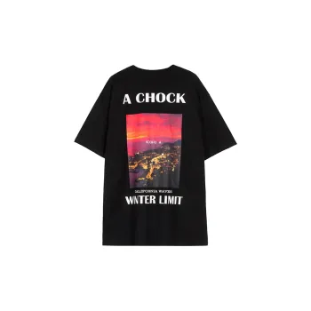 A Chock T Shirt Unisex Black Couple's Gift Selection