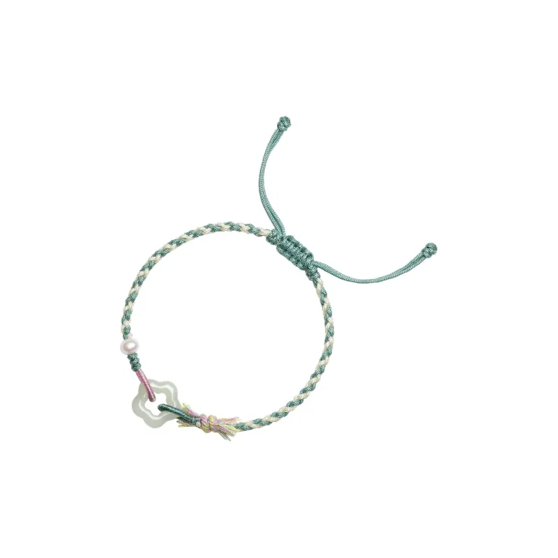 ZHOU LIU FU Hetian Jade Bracelets Green Jade Women's-1