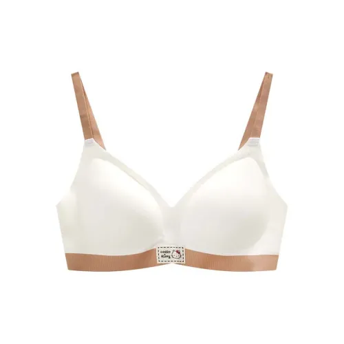 GUKOO x Hello Kitty Bra Women's Cream White