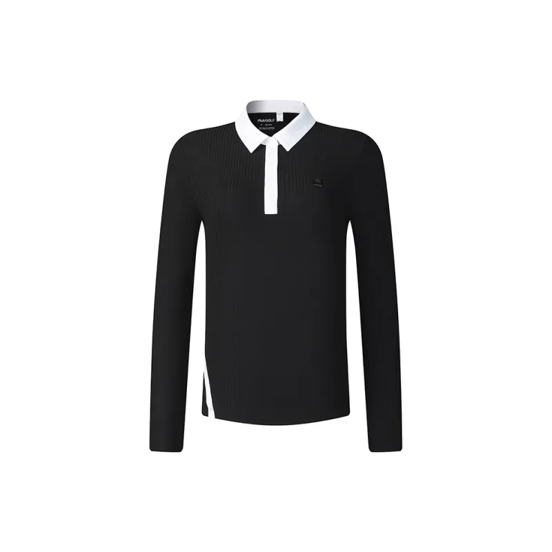 FILA Golf Series Polo Shirt Women's Pitch Black-2