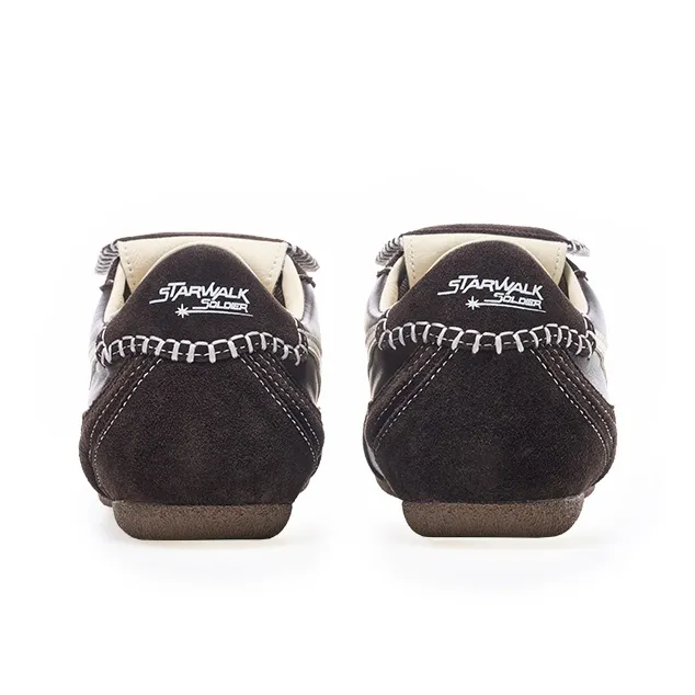 Starwalk Soldier Low-Top Casual Shoes Unisex Brown-4