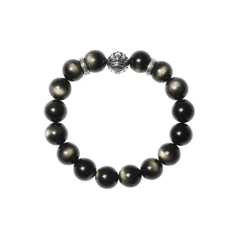 ZHIZUO Obsidian Jade Bracelets Unisex
