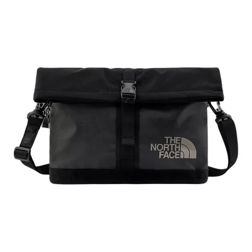 THE NORTH FACE BASE CAMP Tear Resistant Material Crossbody Bag, Shoulder Bag Unisex Black