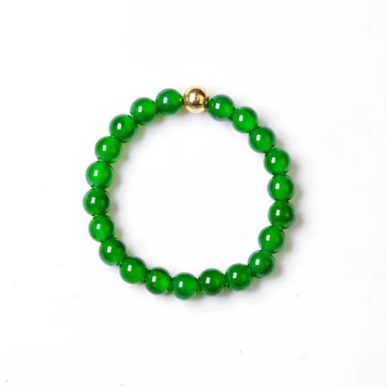 GUANFEI Ice Type Jadeite Rings Unisex-1