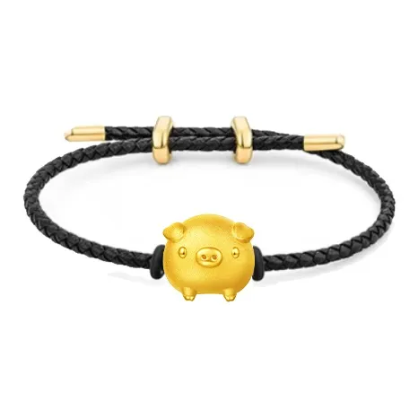 YASHENGZHUBAO Gold Bracelet Unisex-24