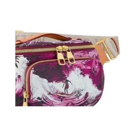LOUIS VUITTON Rush Bumbag Monogram Surfin' Pink-3