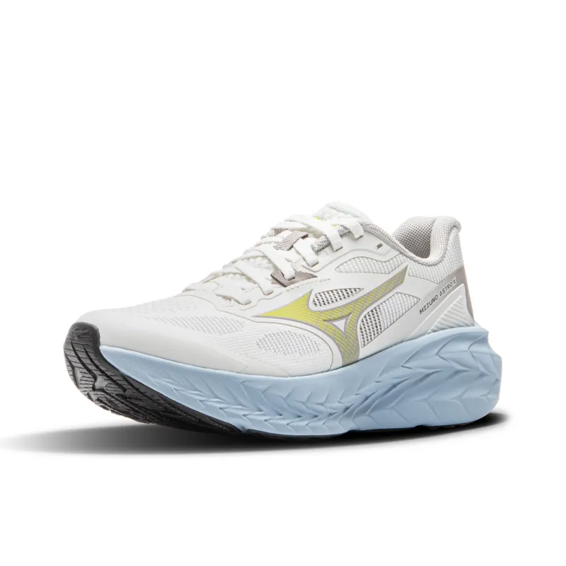 Mizuno Anti-Slip Wear-Resistant Low-Top Casual Shoes Unisex White Blue-1