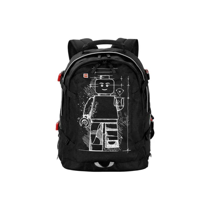 LEGO Polyester Backpack Medium Size Kids' Blue/Black-11