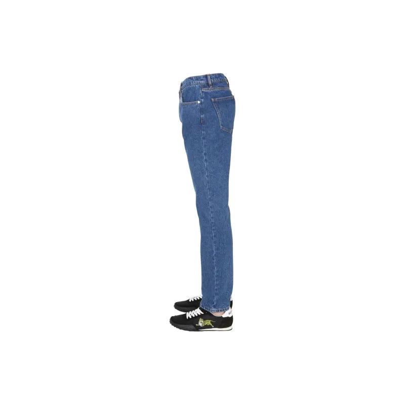 KENZO Mid Rise Straight Leg Jeans-1