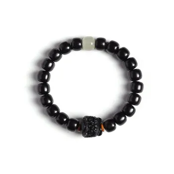 The Years Are Quiet Ebony Bracelets Unisex