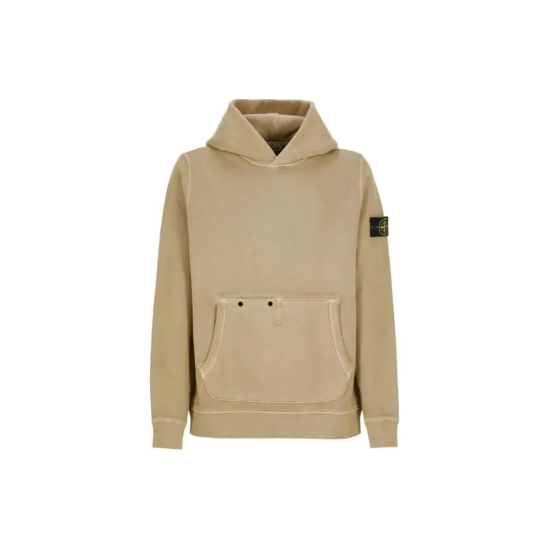 STONE ISLAND Long Sleeved Compass Patch Hoodie-3