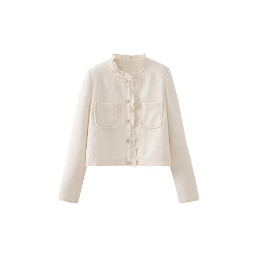 Wbwq Jacket Women's Beige Apricot