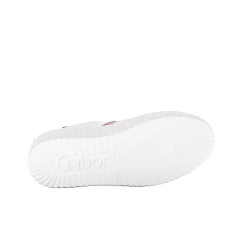 Gabor Fashion Low Top Casual Shoes Women's White-5