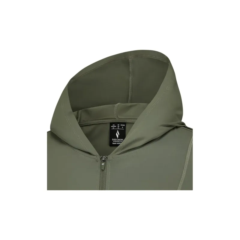 Skechers Sports Lifestyle Collection GODRI Jackets Coats Women's Grass Army Green-3