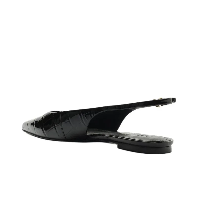 Schutz Paola Casual Single Shoes Women's Black-3