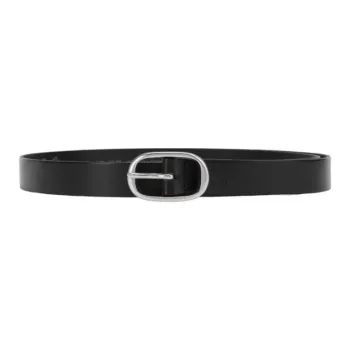 Levi’s Cow Leather Leather Metal Leather Belts Women's Black -
