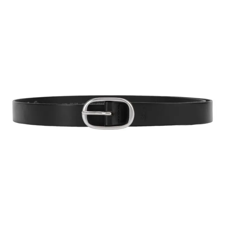 Levi’s Cow Leather Leather Metal Leather Belts Women's Black --0