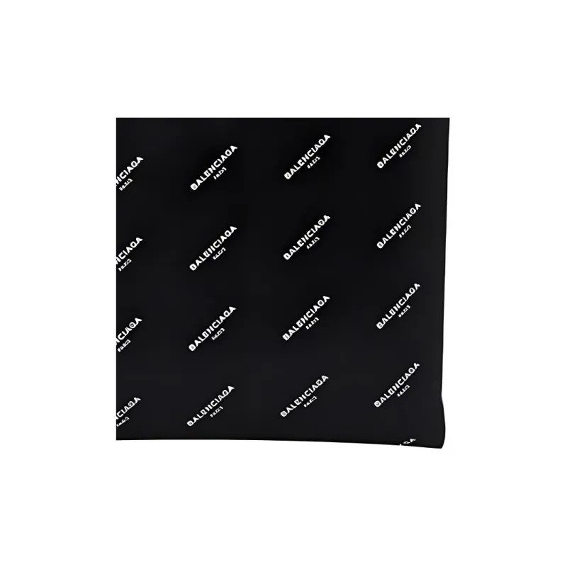Balenciaga Leather Clutch Men's Black-4
