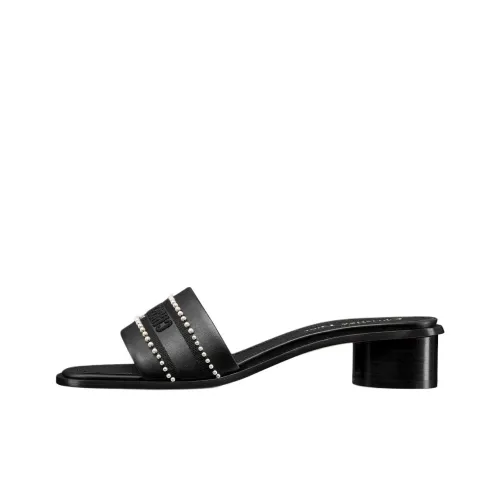 DIOR Dway Slide Slippers 3.5cm Women's Black