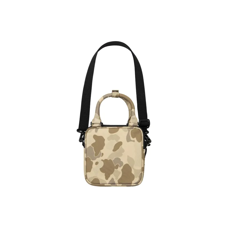 Carhartt WIP Recycled Polyester Shoulder Bag, Crossbody Bag, Handbag Men's Desert-1