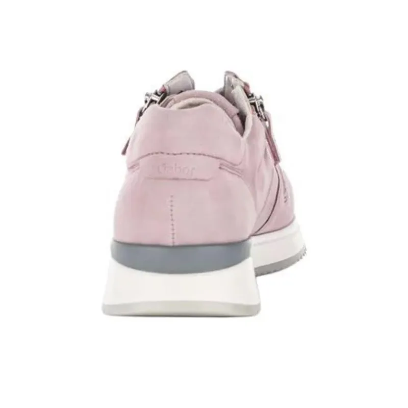 Gabor Fashion Low Top Casual Shoes Women's Purple-4