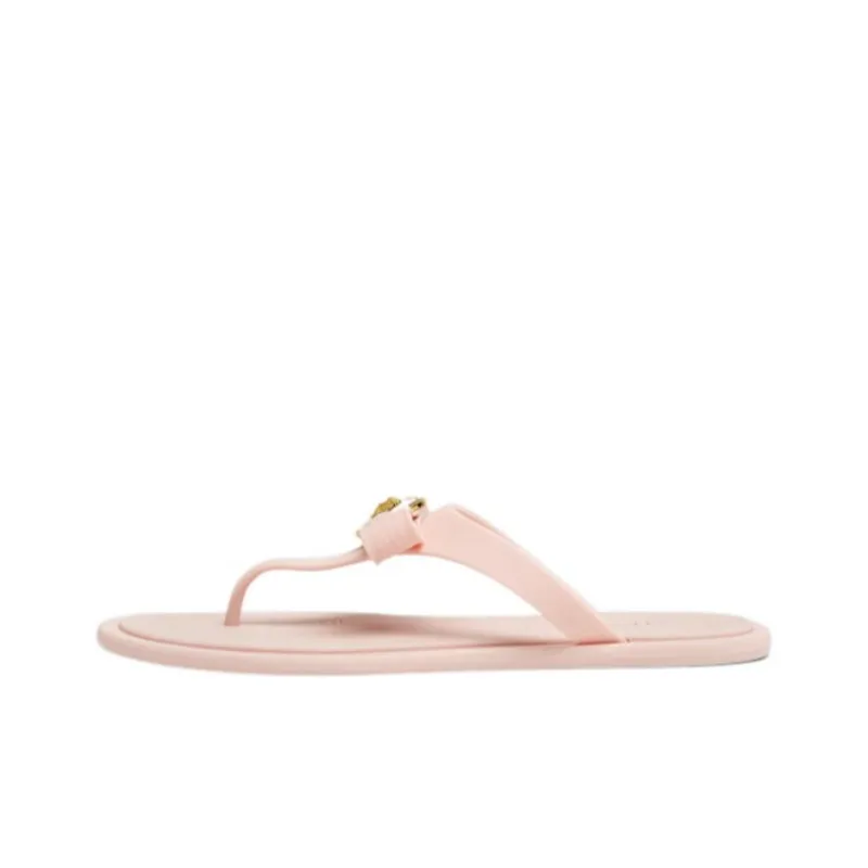 VERSACE Gianni Flip Flops Women's Pink-0