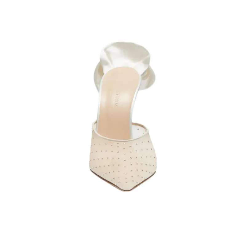 Magda Butrym 105mm Flower embellished Mules Women's-3